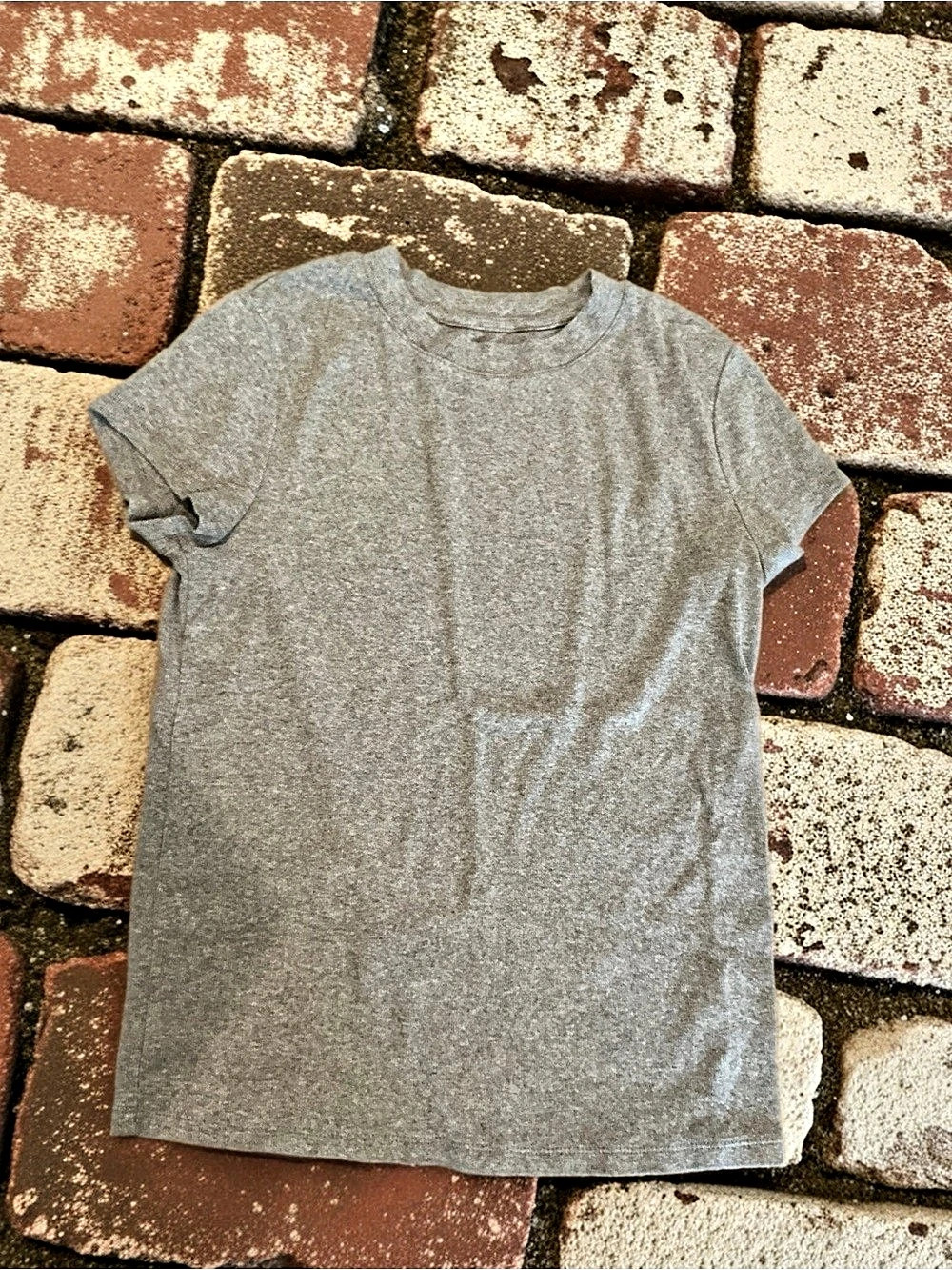 a new day Gray T-Shirt Size Large, Fits like Small, Like New